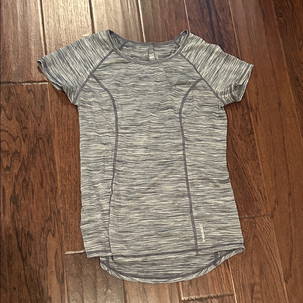 HEAD Heather Gray Athletic Women's Top
